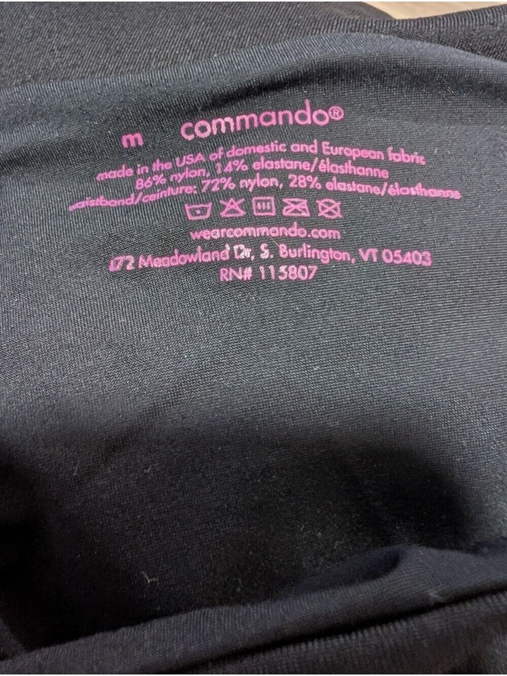 Commando | Perfect Control Classic Legging In Black - Picture 11 of 13